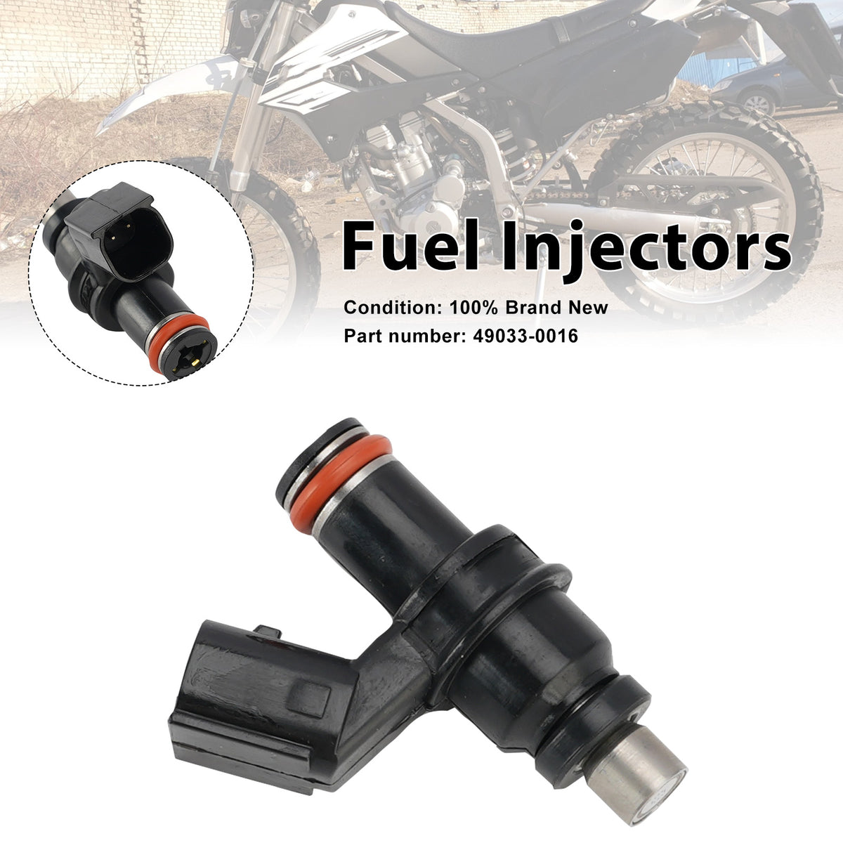 2021 Kawasaki KLX300 - KLX300DMFNN Throttle Fuel Injectors 49033-0016 Generic