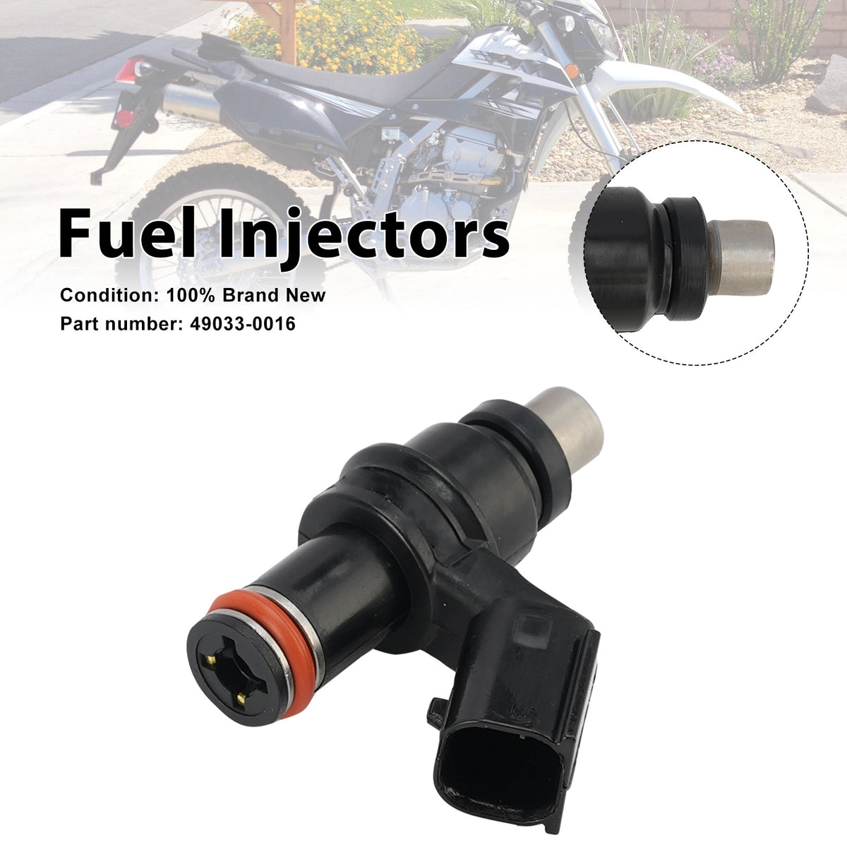 2021 Kawasaki KLX300 - KLX300DMFNN Throttle Fuel Injectors 49033-0016 Generic