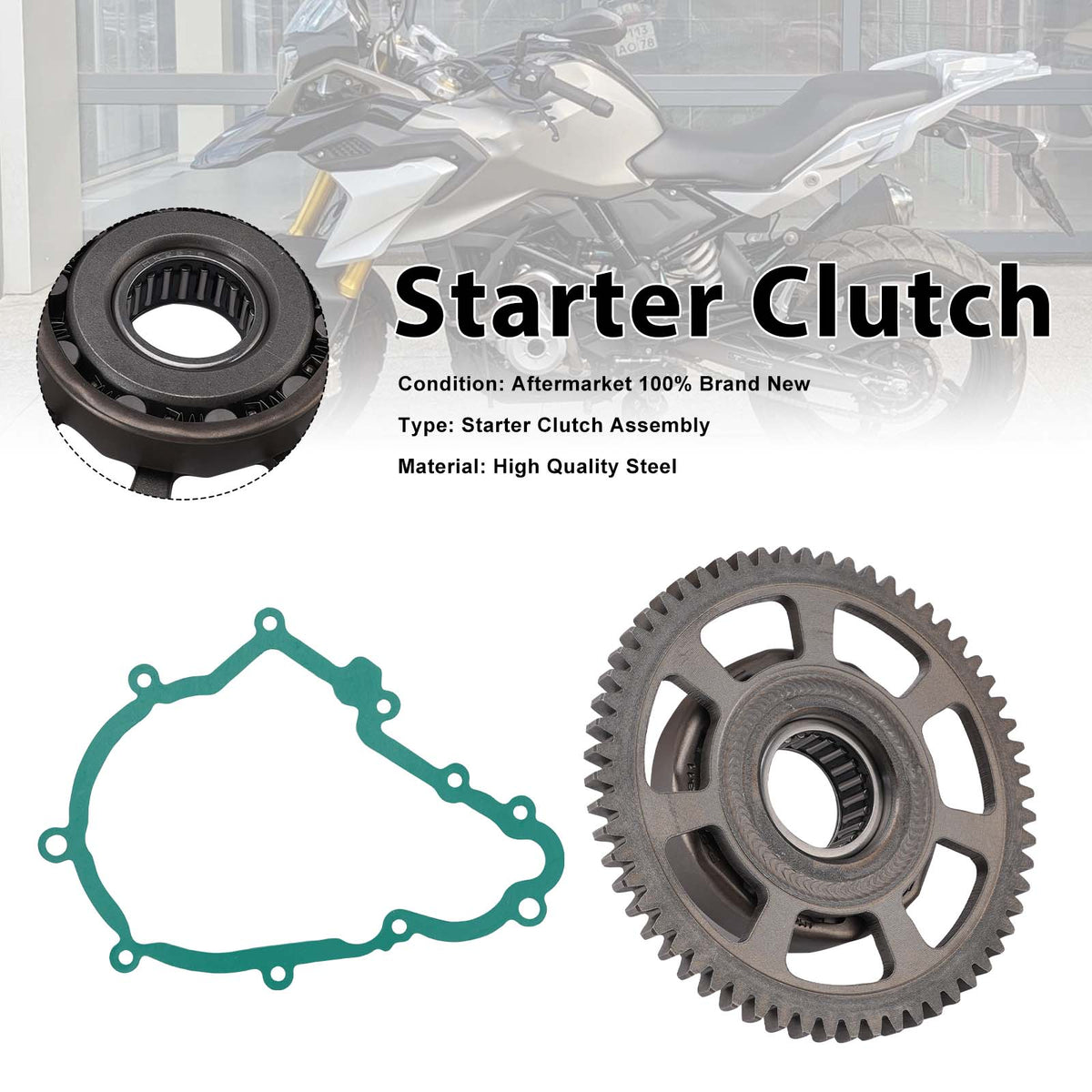 Starter Clutch One Way Gasket Fit For BMW G310GS G310R 2016-2020