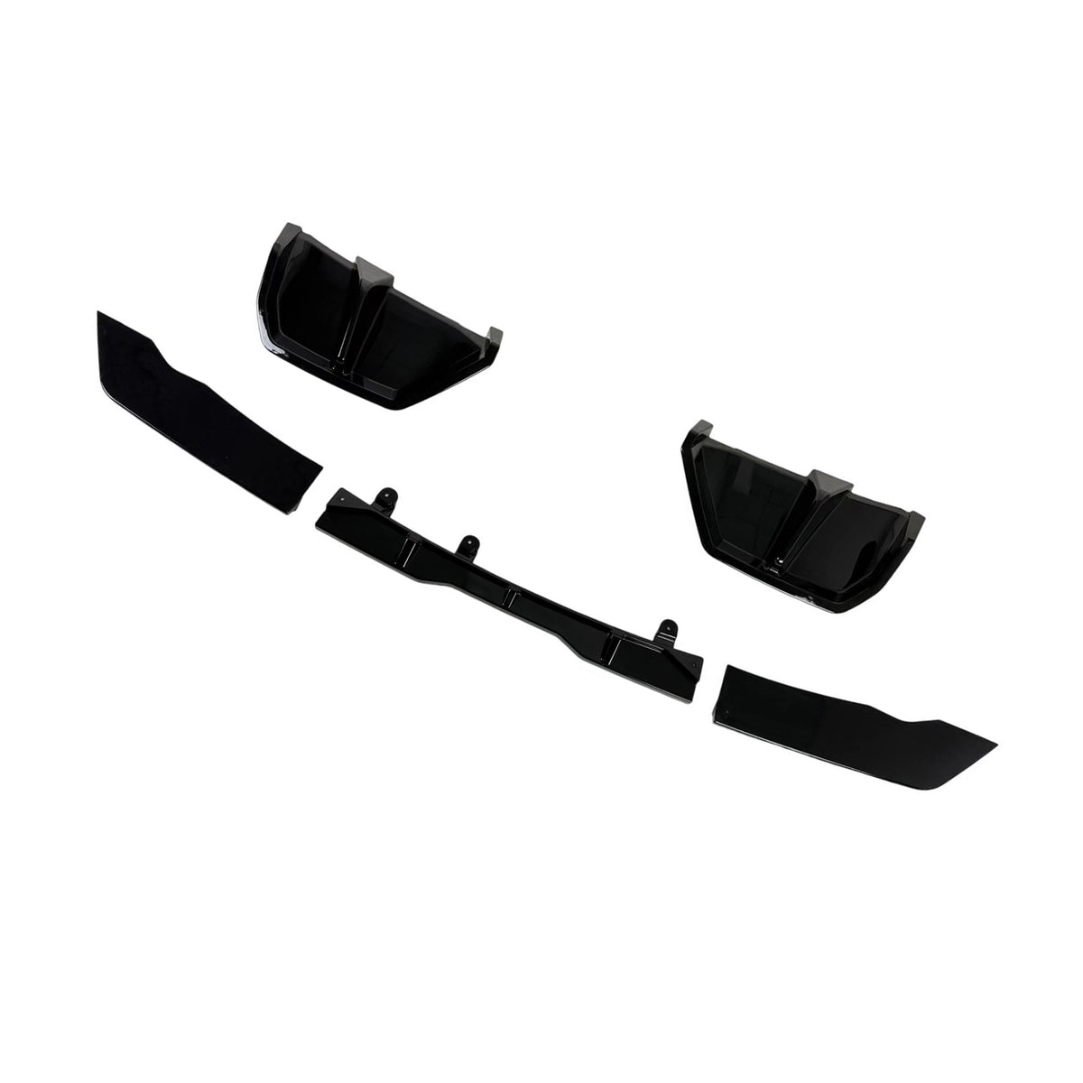 Gloss Black Rear Bumper Diffuser Lip Fit BMW X3 G45 M-Sport 2025+