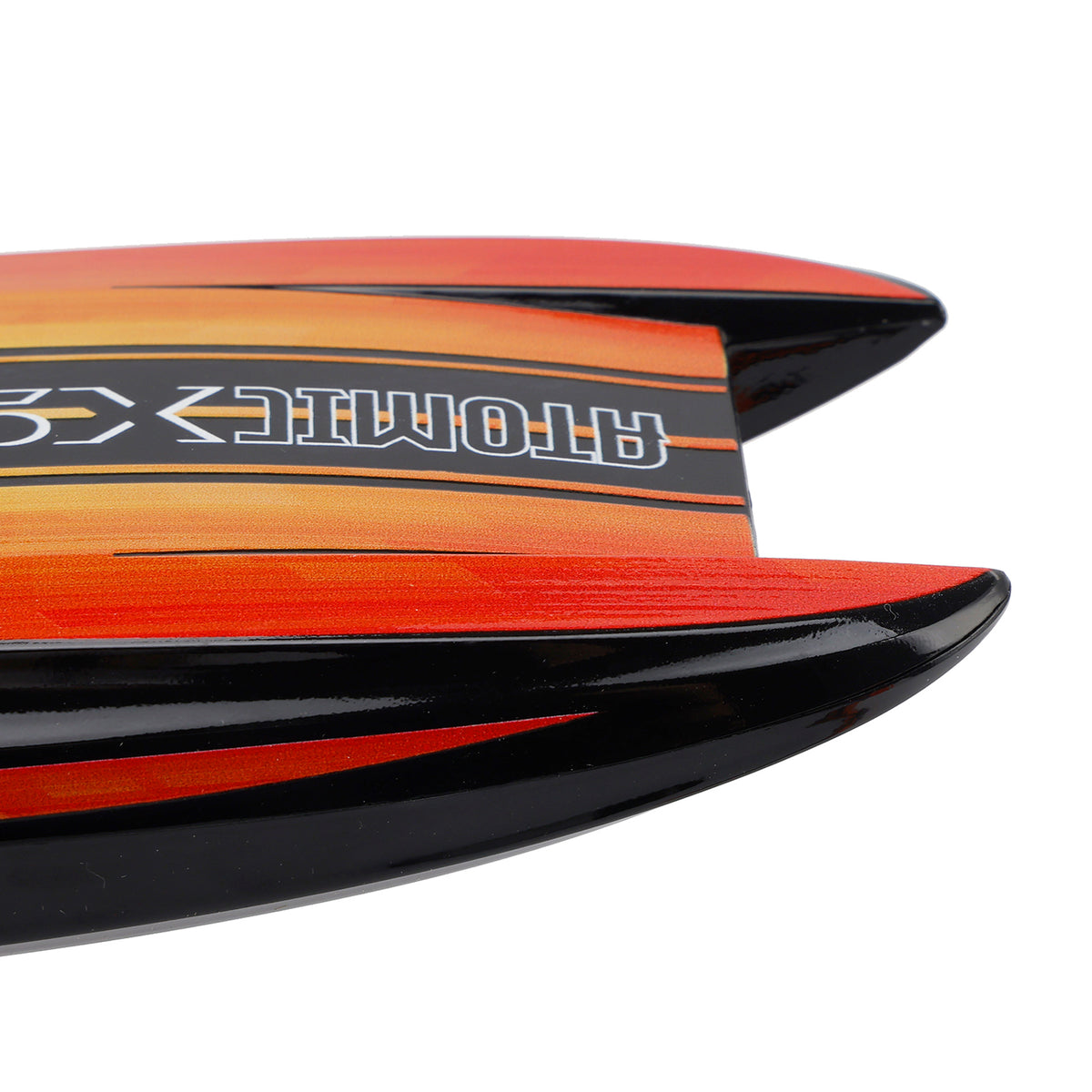 2.4Ghz Mini Remote Control Boat For Water Pool Lake Water Toy 2 Batteries Orange