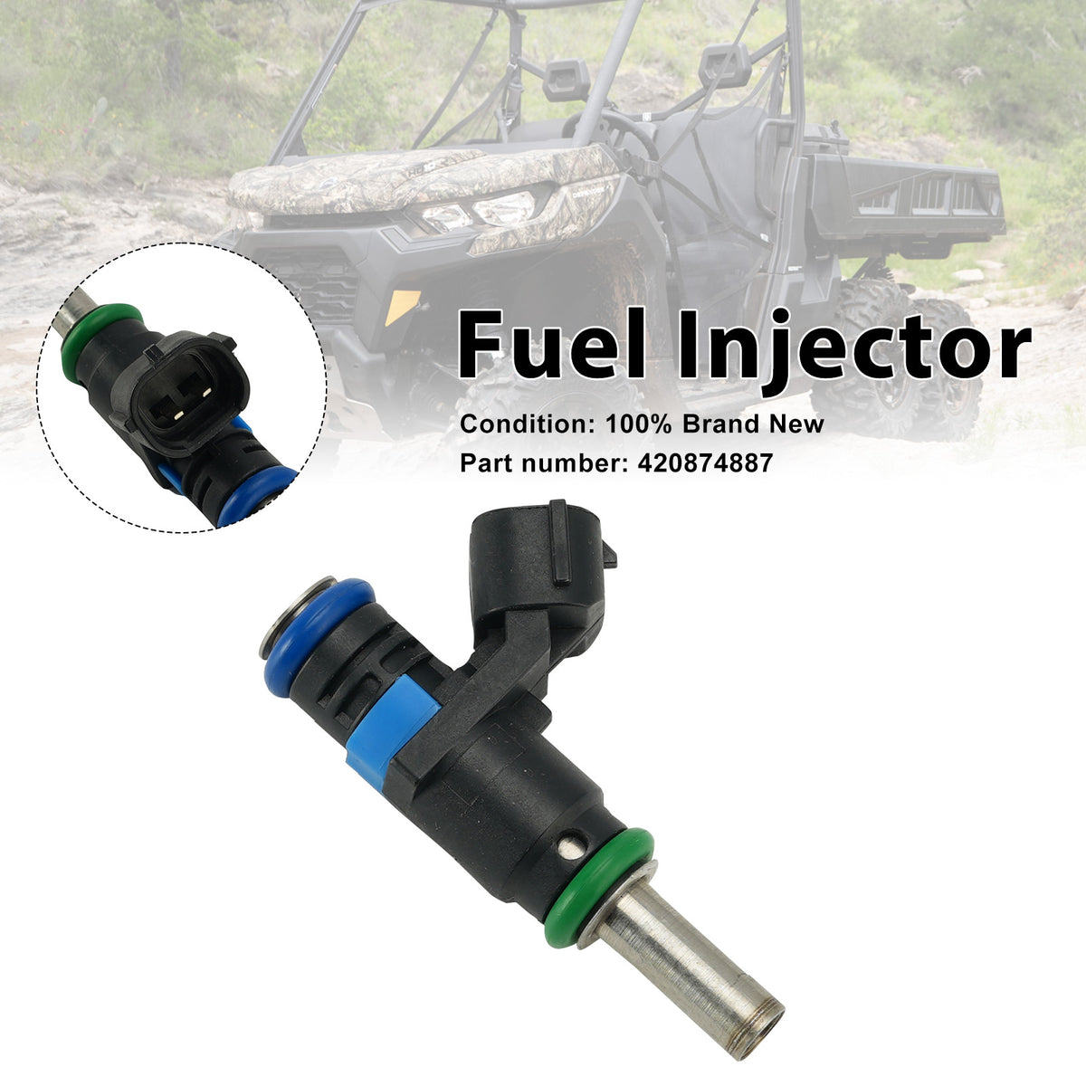 420874887 Fuel Injectors For Can-Am Traxter Maverick Defender