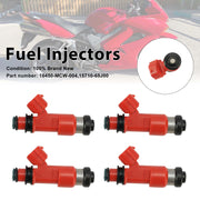 2002-2009 Honda VFR800 4PC Fuel Injectors 16450-MCW-004 15710-65J00 Generic