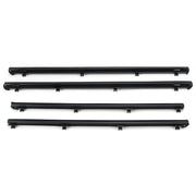 2010-2015 Lexus RX350(GGL10/GGL15) 4Pcs Inner Door Glass Weatherstrip 68171-48050 68172-48050 Generic