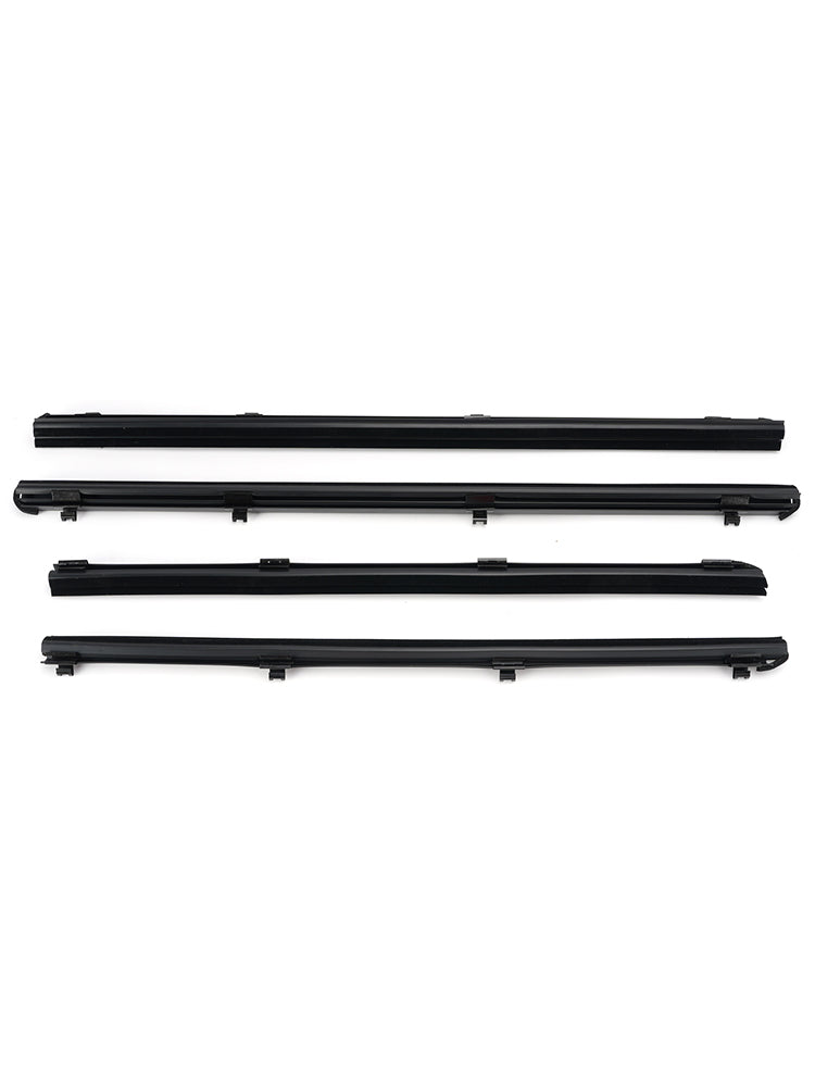 2010-2015 Lexus RX350(GGL10/GGL15) 4Pcs Inner Door Glass Weatherstrip 68171-48050 68172-48050 Generic