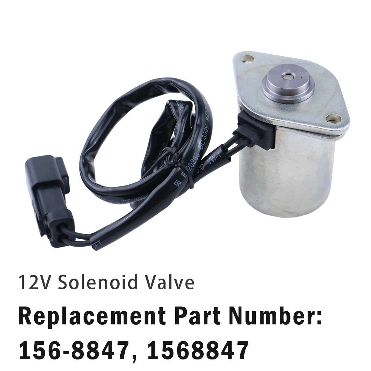 Mitsubishi Engine S3L2 12V Swing Solenoid Valve CA1568847 156-8847 Generic