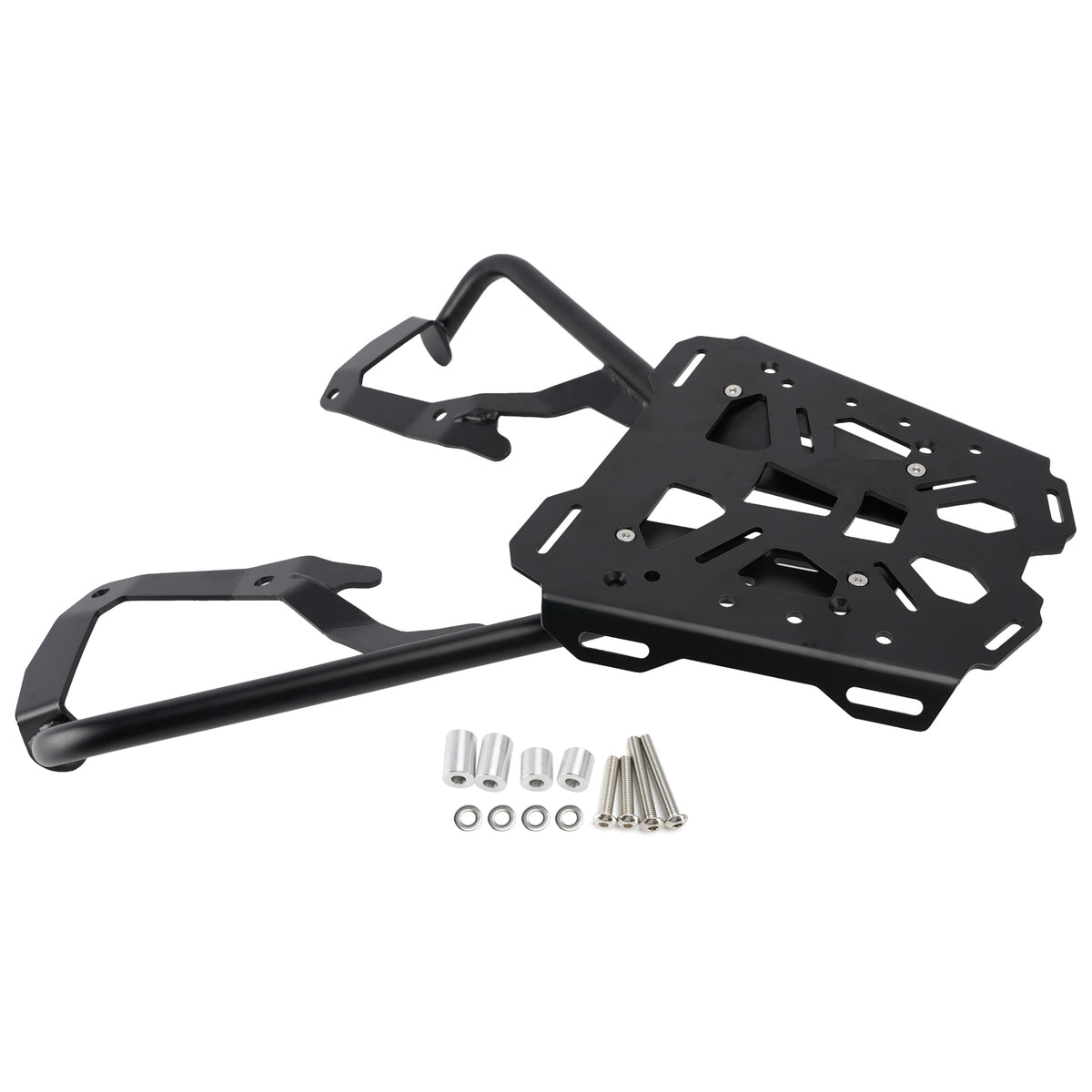 Black Rear Luggage Cargo Rack For Tiger Sport 660 2022 2023 2024 2025