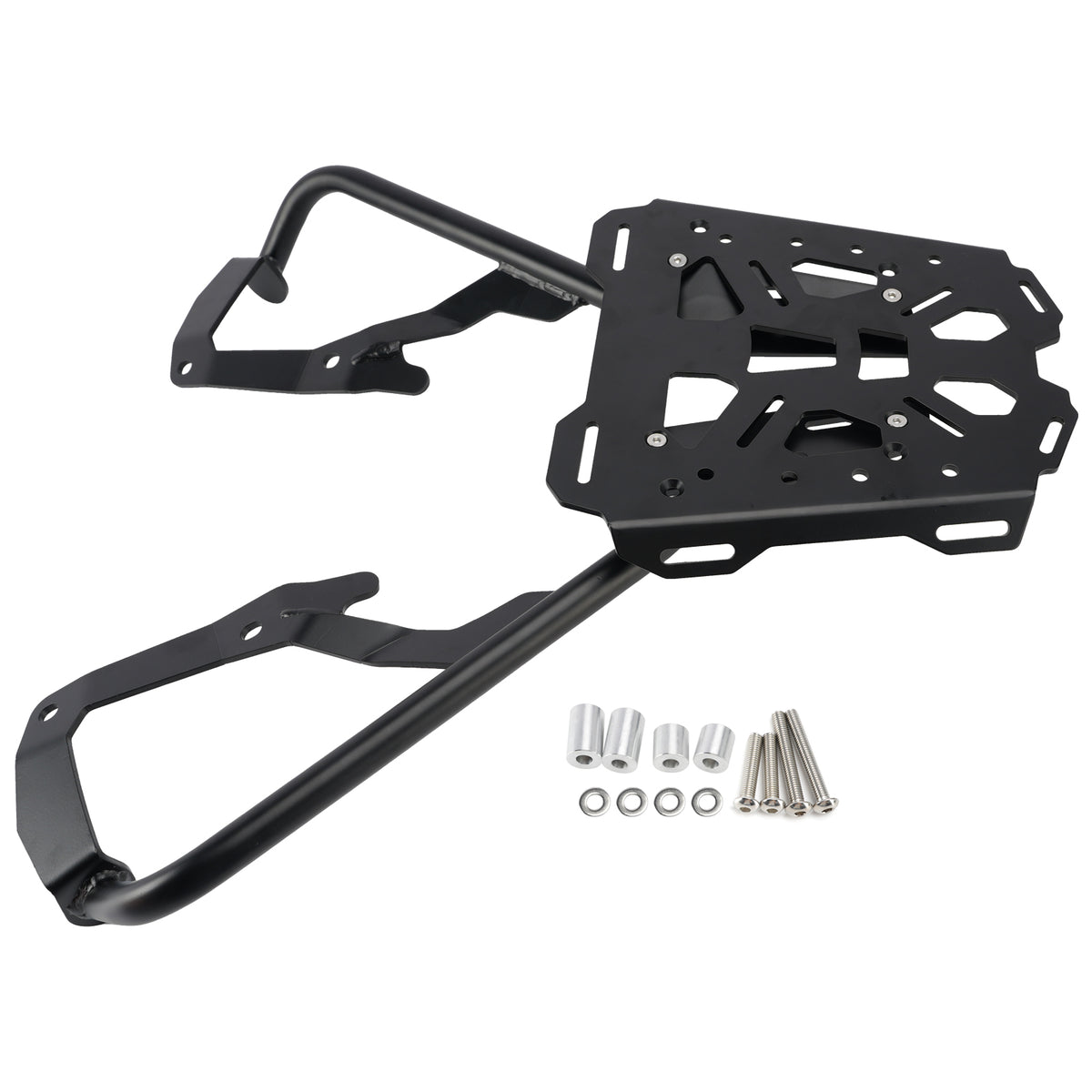 Black Rear Luggage Cargo Rack For Tiger Sport 660 2022 2023 2024 2025