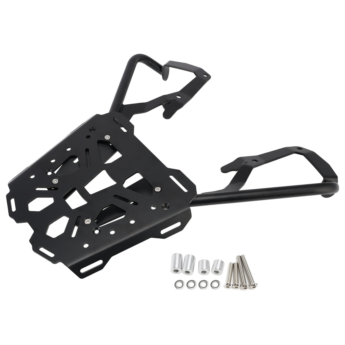 Black Rear Luggage Cargo Rack For Tiger Sport 660 2022 2023 2024 2025