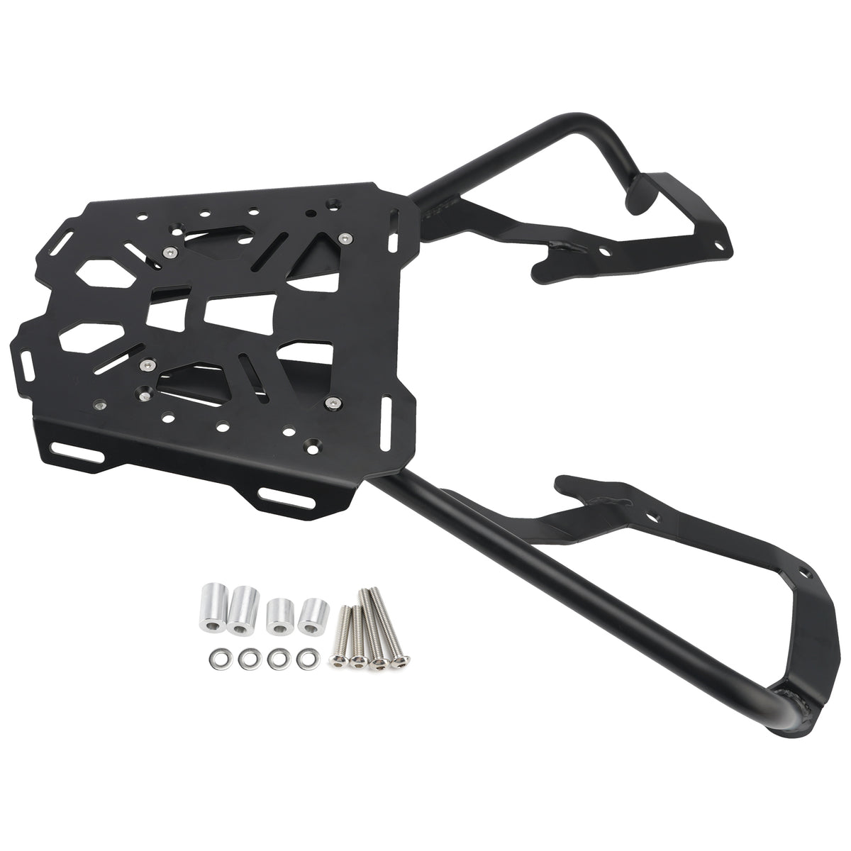 Black Rear Luggage Cargo Rack For Tiger Sport 660 2022 2023 2024 2025