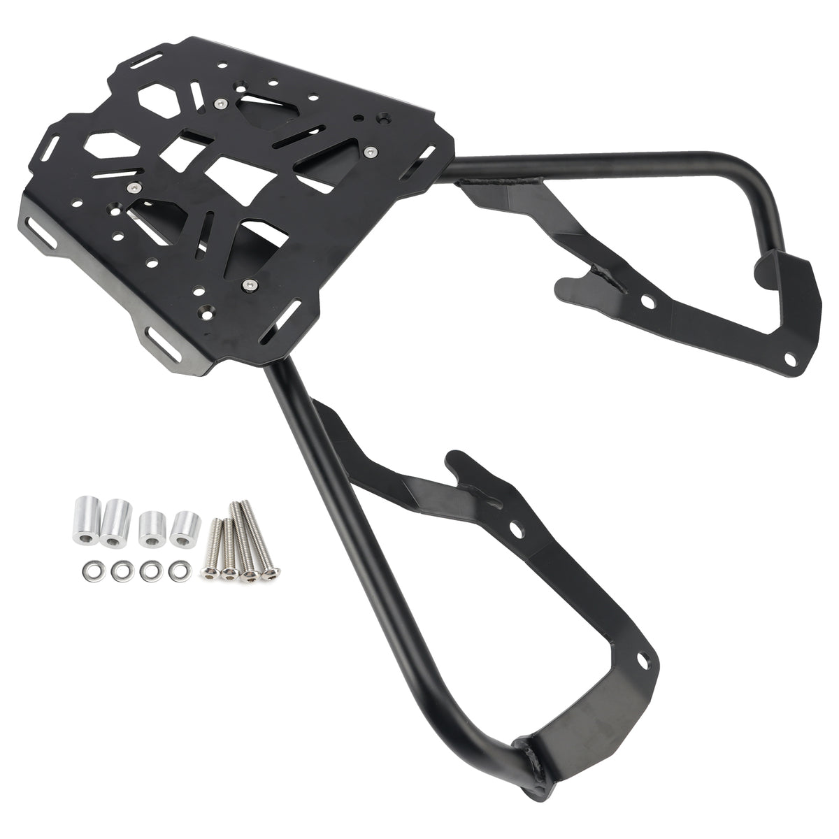 Black Rear Luggage Cargo Rack For Tiger Sport 660 2022 2023 2024 2025