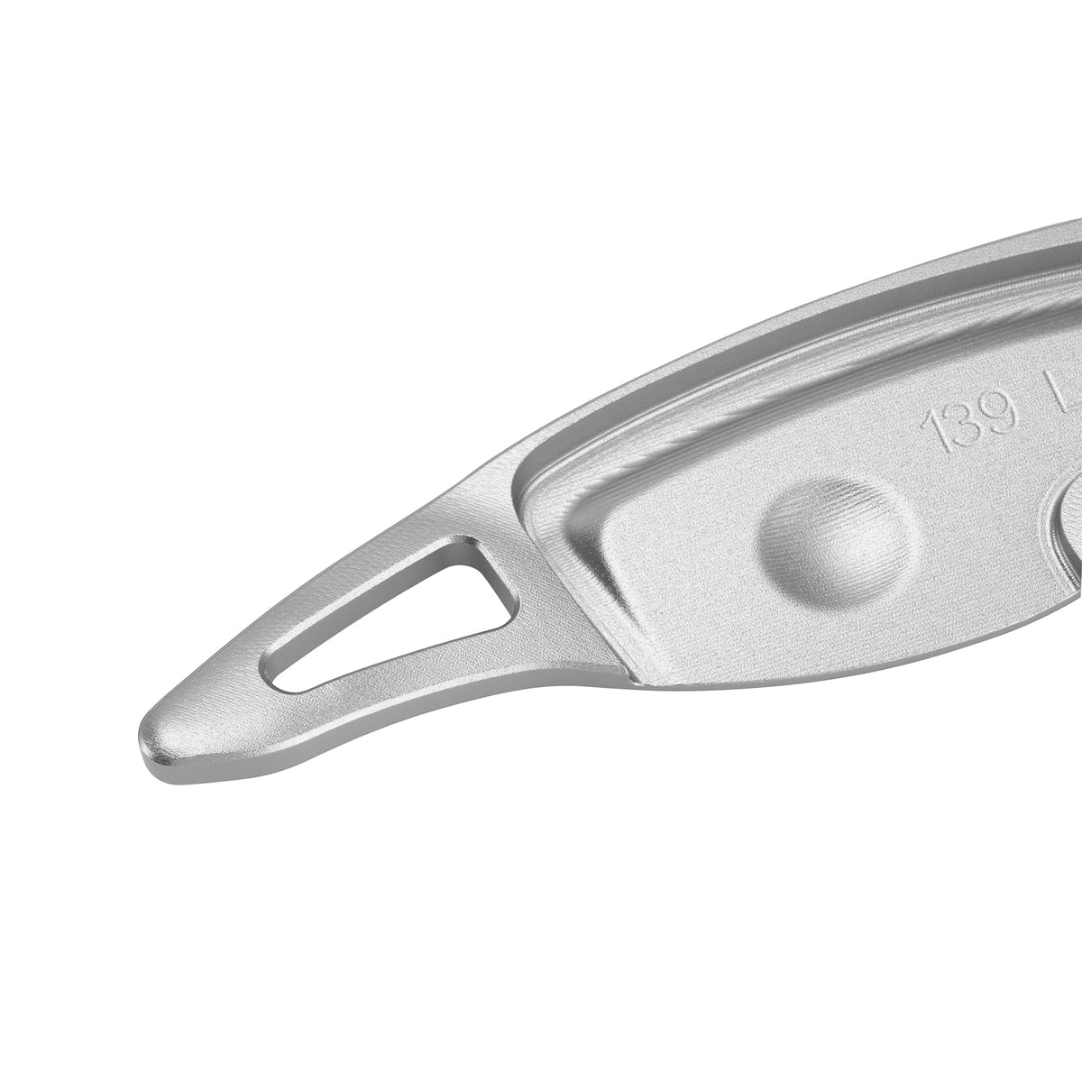 Steering Wheel Paddle Shifter For Genesis G80 Sport 17-20 Aluminium Silver