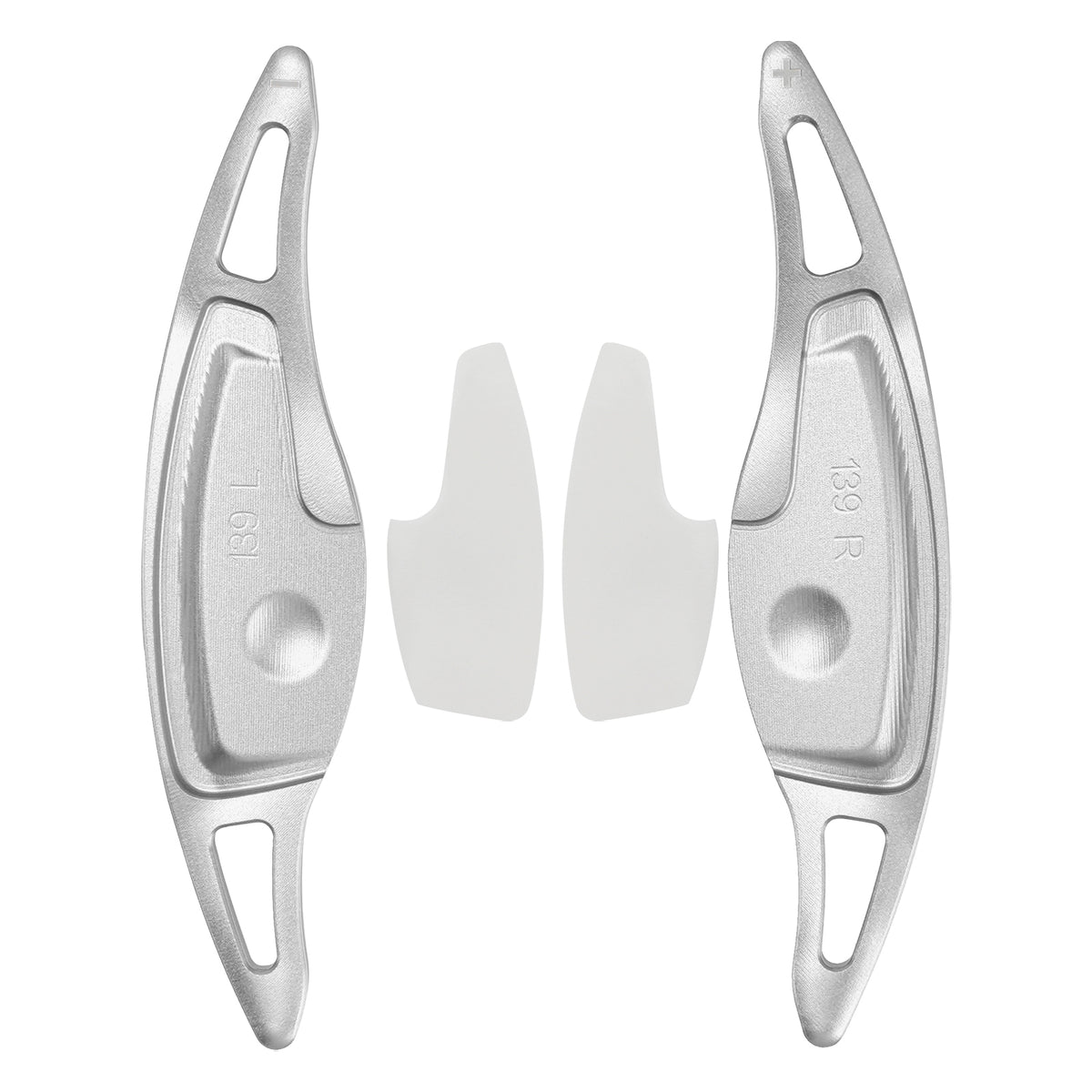 Steering Wheel Paddle Shifter For Genesis G80 Sport 17-20 Aluminium Silver