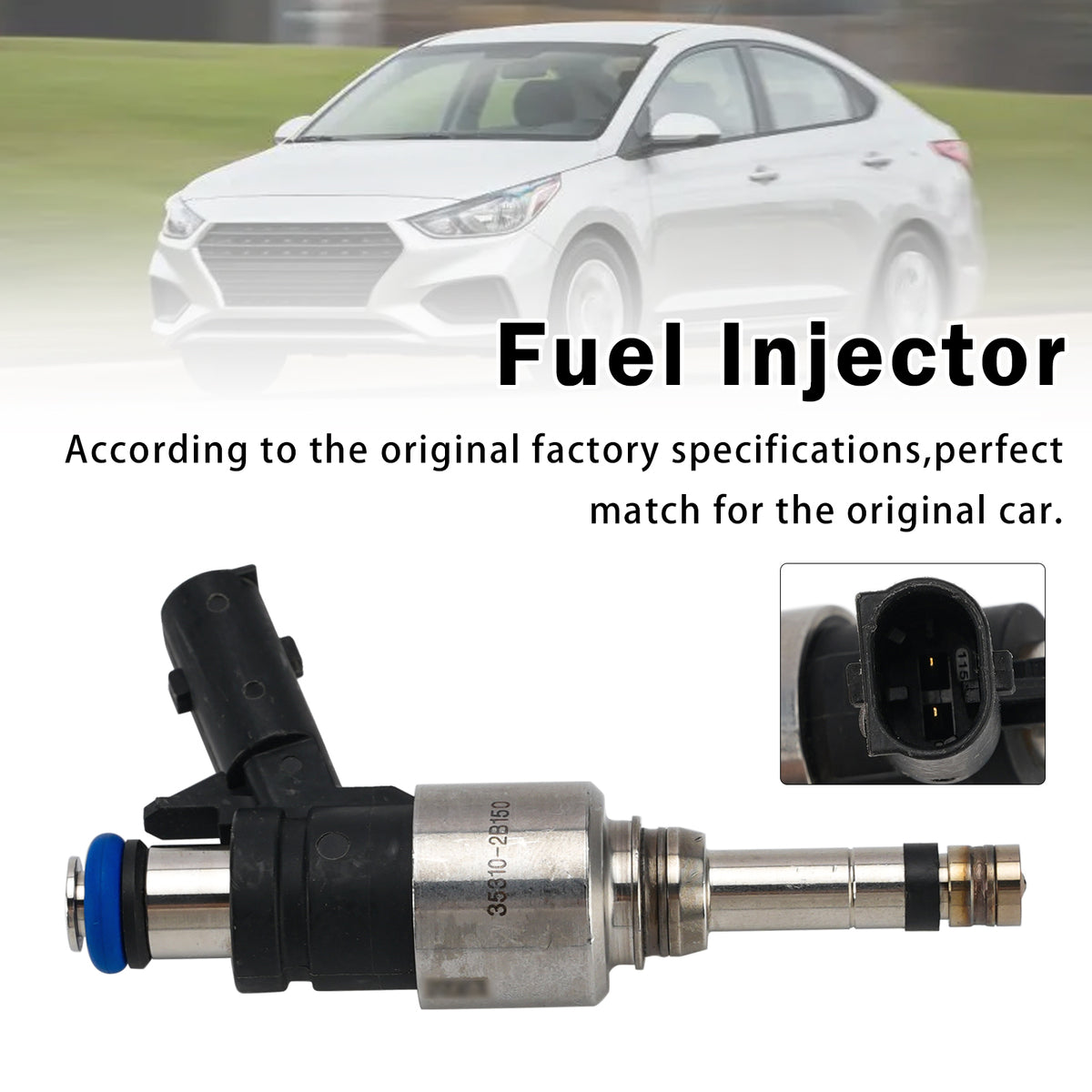 1Pcs Fuel Injector For Kia Rio 2018-2020 Soul 1.6L 2017-2019 35310-2B150