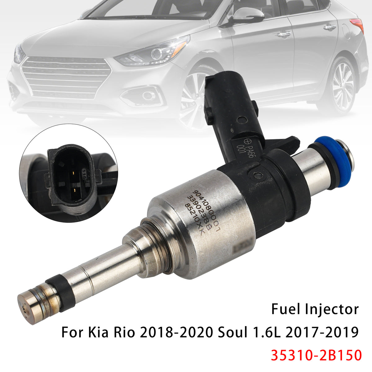 1Pcs Fuel Injector For Kia Rio 2018-2020 Soul 1.6L 2017-2019 35310-2B150