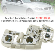 Rear Left Bulb Holder Socket For BMW 3 Series E90 (Sedan) 2005-2008 (PRE-LCI)