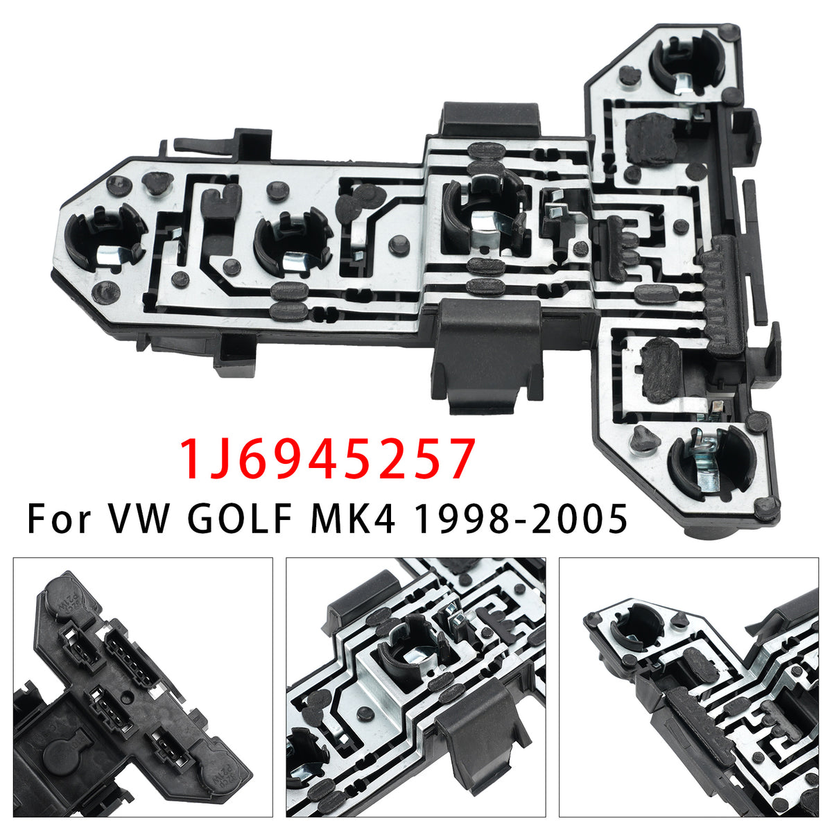 Rear Tail Light Bulb Tray Holder Socket Plate 1J6945257 For Vw Golf Mk4 98-2005