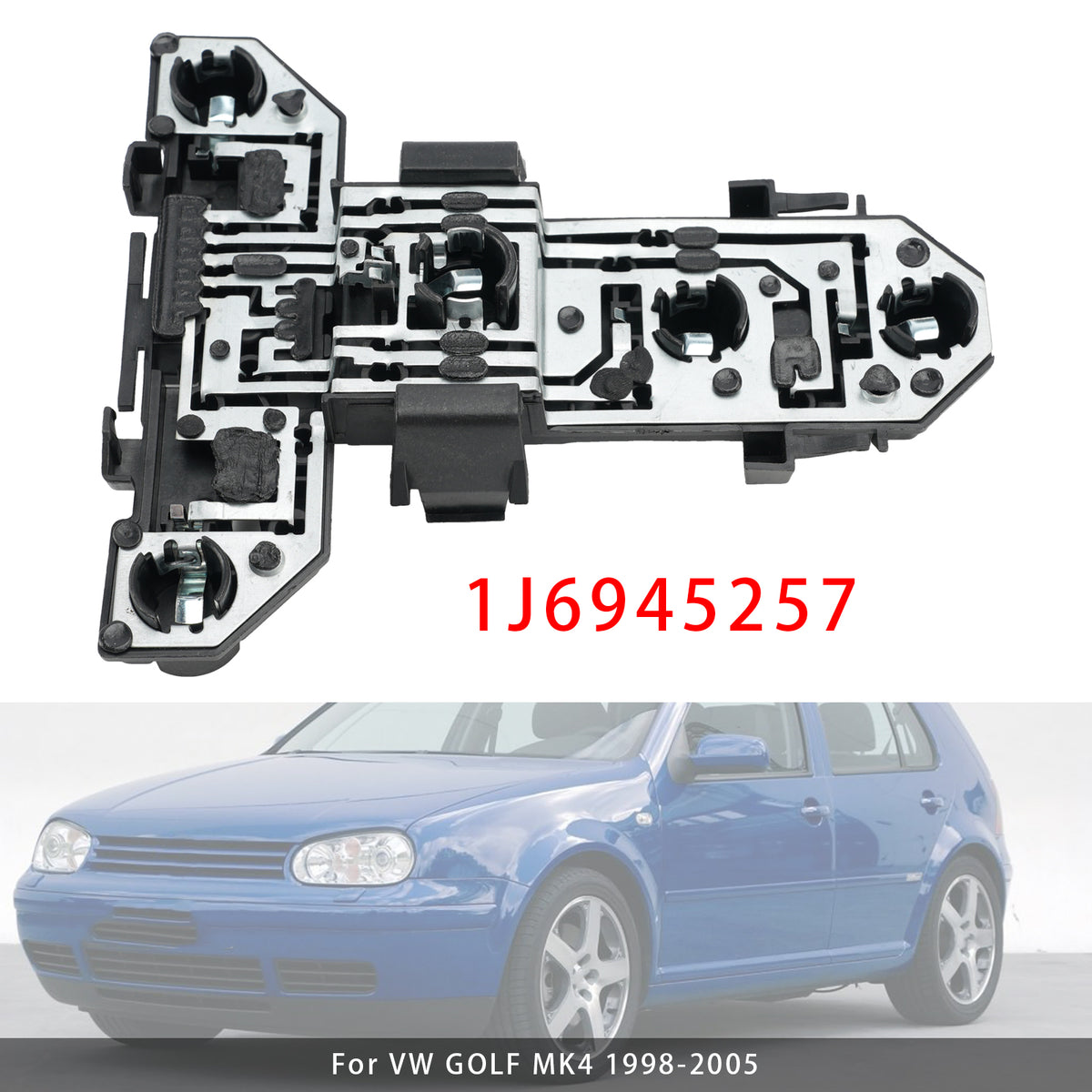 Rear Tail Light Bulb Tray Holder Socket Plate 1J6945257 For Vw Golf Mk4 98-2005