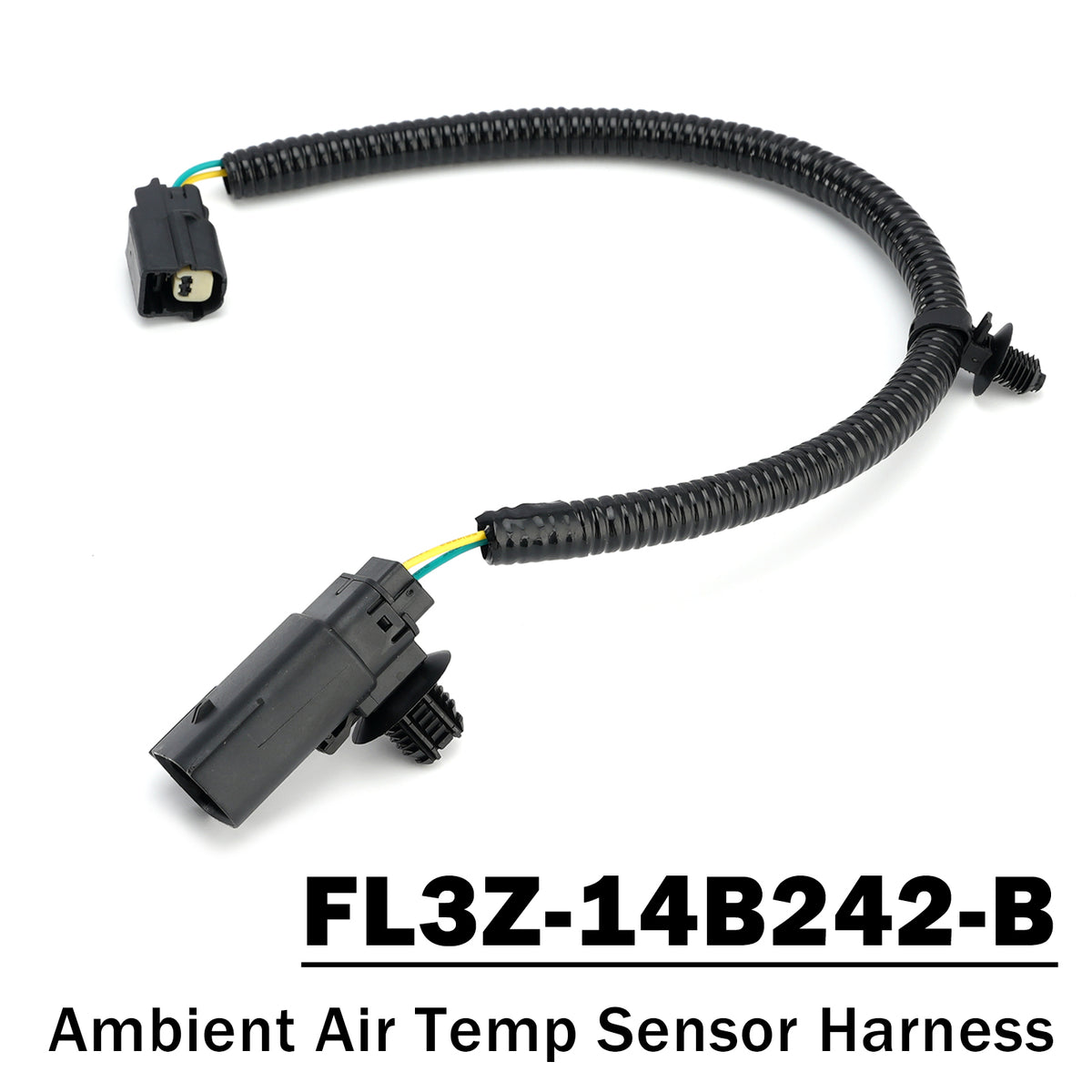 Ambient Air Temp Sensor Harness FL3Z-14B242-B for Ford F-150 2015-2017