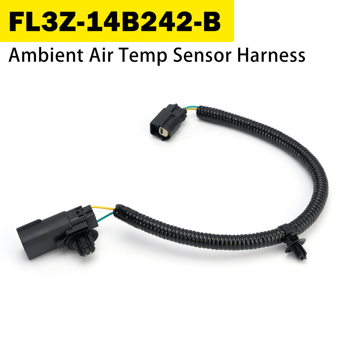Ambient Air Temp Sensor Harness FL3Z-14B242-B for Ford F-150 2015-2017