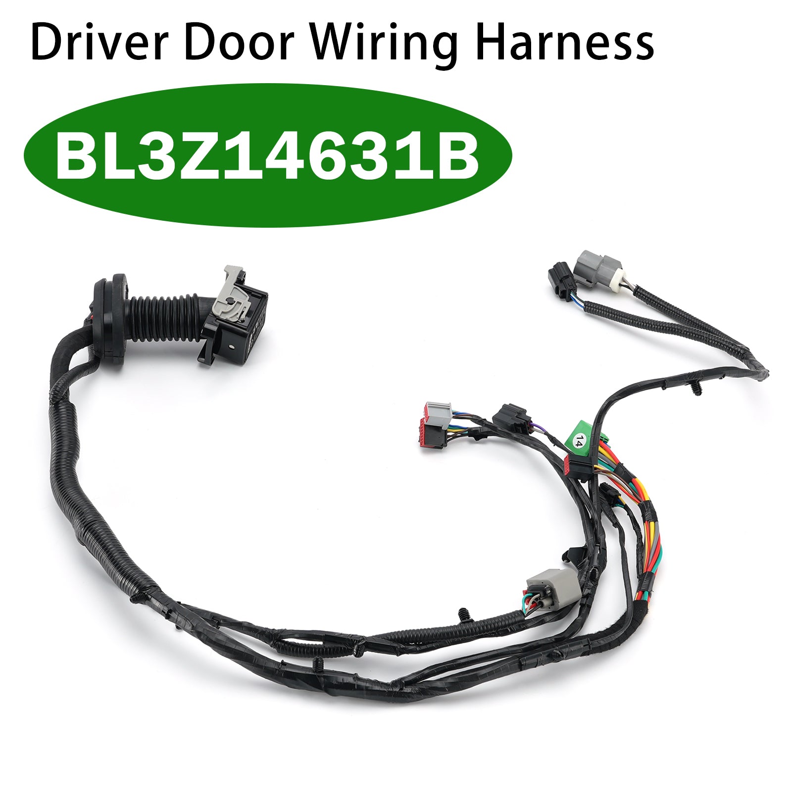 Driver Door Wiring Harness BL3Z14631B for Ford F-150 2011-2013