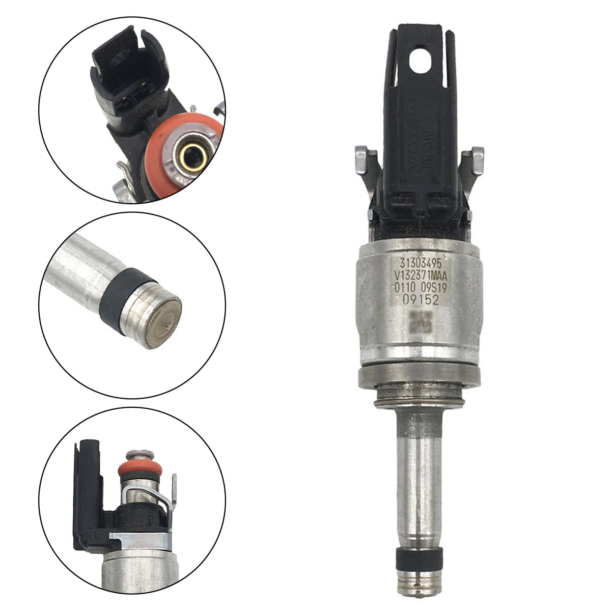1Pcs Fuel Injector For Volvo S60 V60 XC60 XC70 S90 V90 XC90 2.0L 31303495