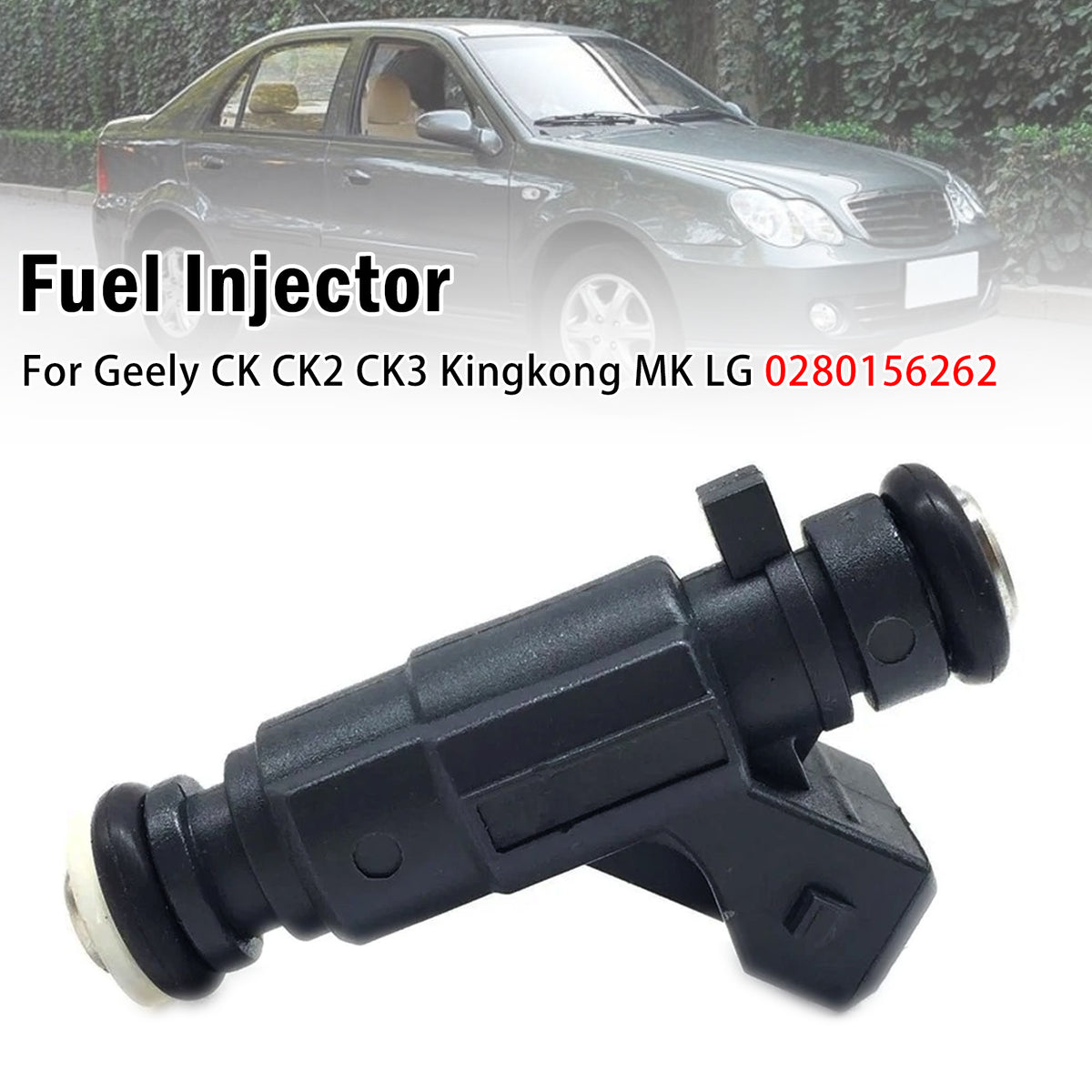 1Pcs Fuel Injector For Geely CK CK2 CK3 Kingkong MK LG 0280156262