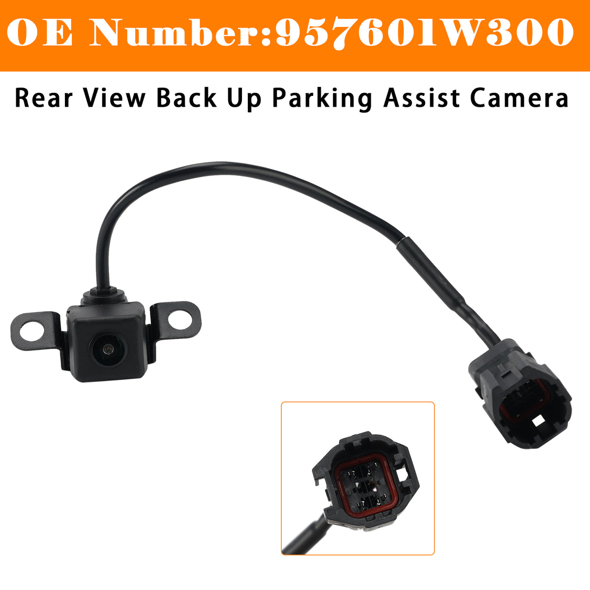 Rear View Back Up Parking Camera For Kia Rio L4 1.6L Hatchback 2012-2017