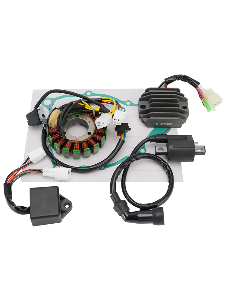 Stator Regulator CDI Box Ignition Coil For Yamaha Timberwolf 250 YFB250FW 97-01