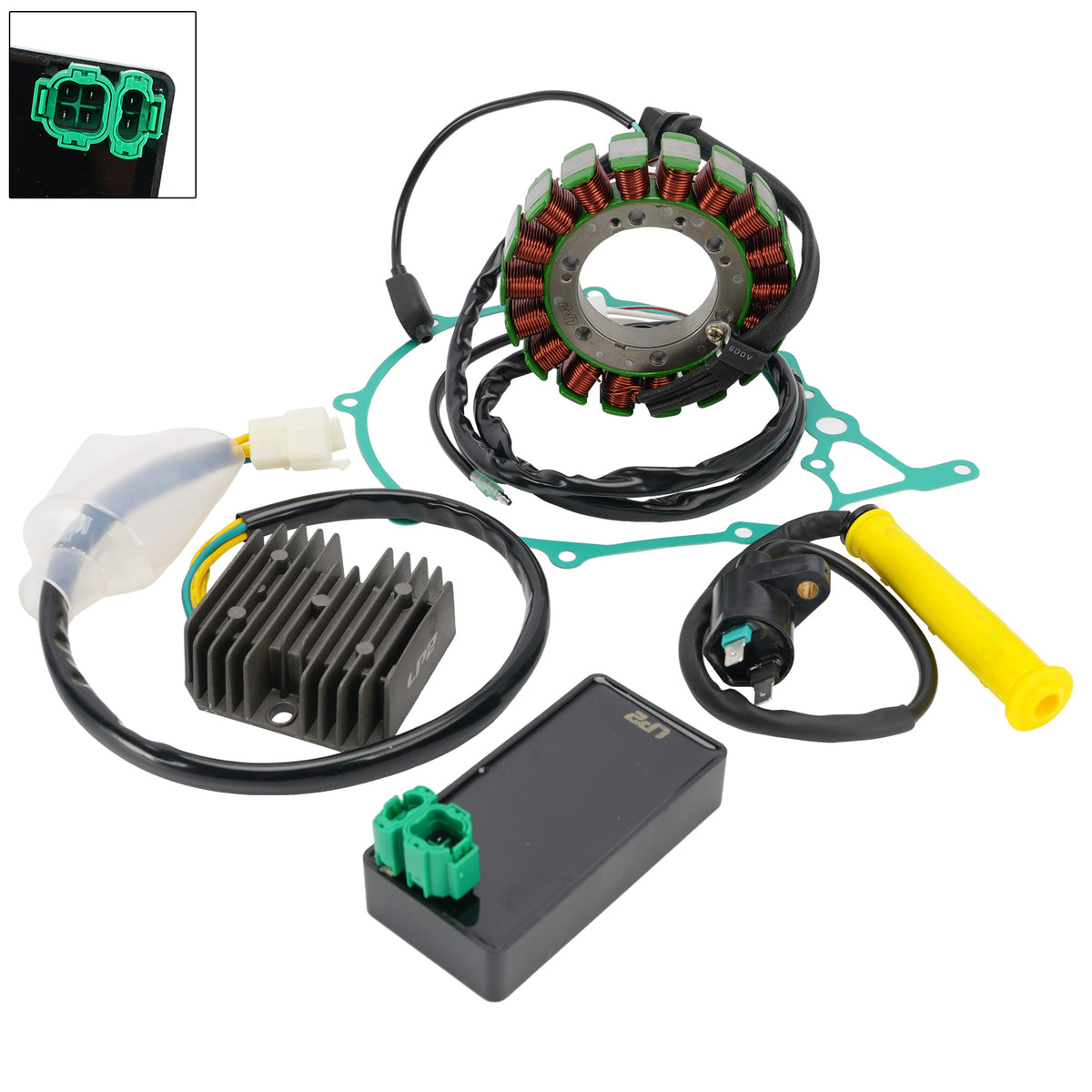 Stator Regulator CDI Box Ignition Coil Gasket For Honda XR650 L XR650L 1993-2025