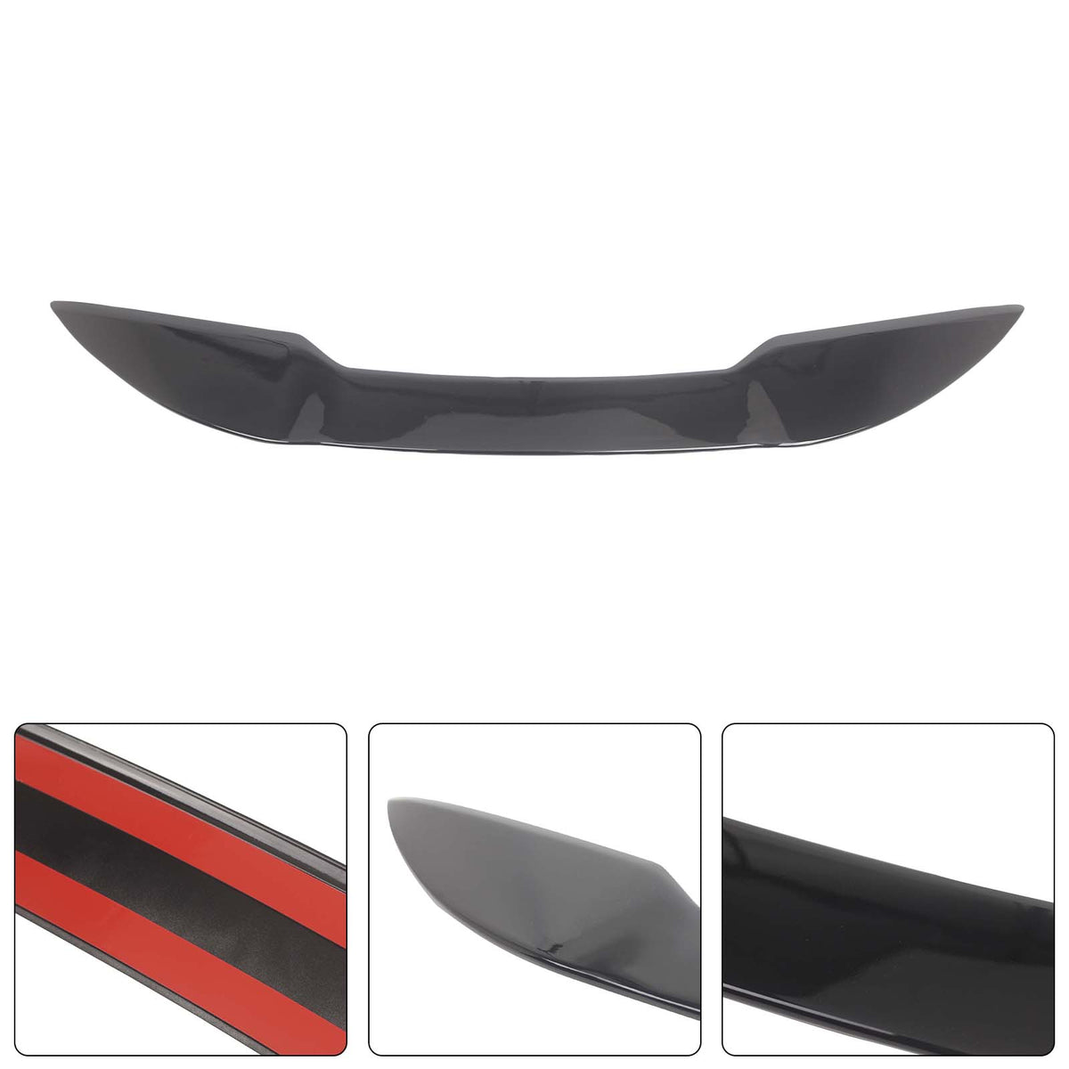 TRD Style Rear Spoiler Wing Fit Lexus ES250 300H 350 2019-2025 Gloss Black