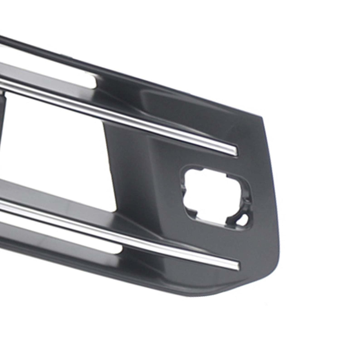 4PCS Front Bumper Fog Light Grille Cover 4M0807682AA4W3 Fit Audi Q7 2016-2019