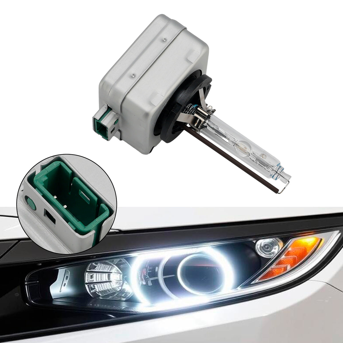 Car Light HID Xenon Headlight Bulb D3S 42V 35W 4300K For HELLA 8GS 358626021