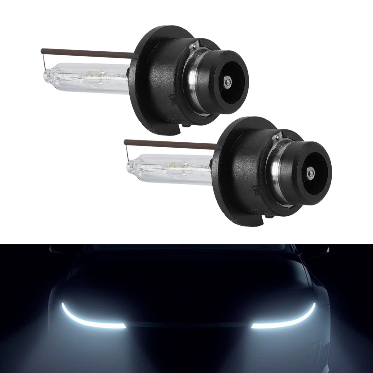 Car Light HID Xenon Headlight Bulb D4S 42V 35W 5000K For HELLA 8GS 178 560-892