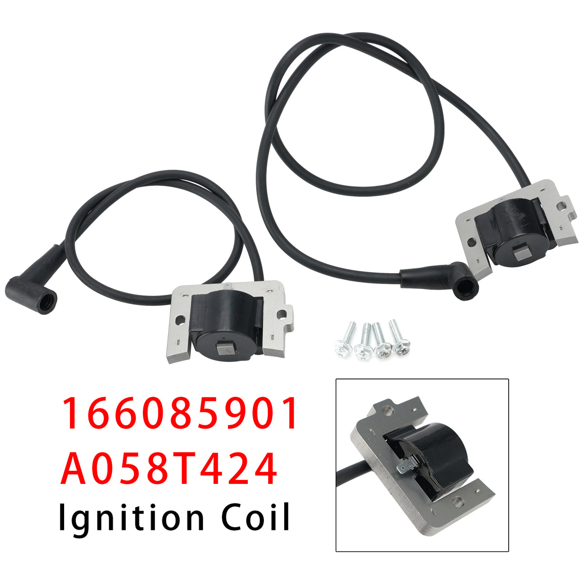 21" 166-0859-02 30" 166-0859-01 Ignition Coil Pack For Cummins Onan RV Generator