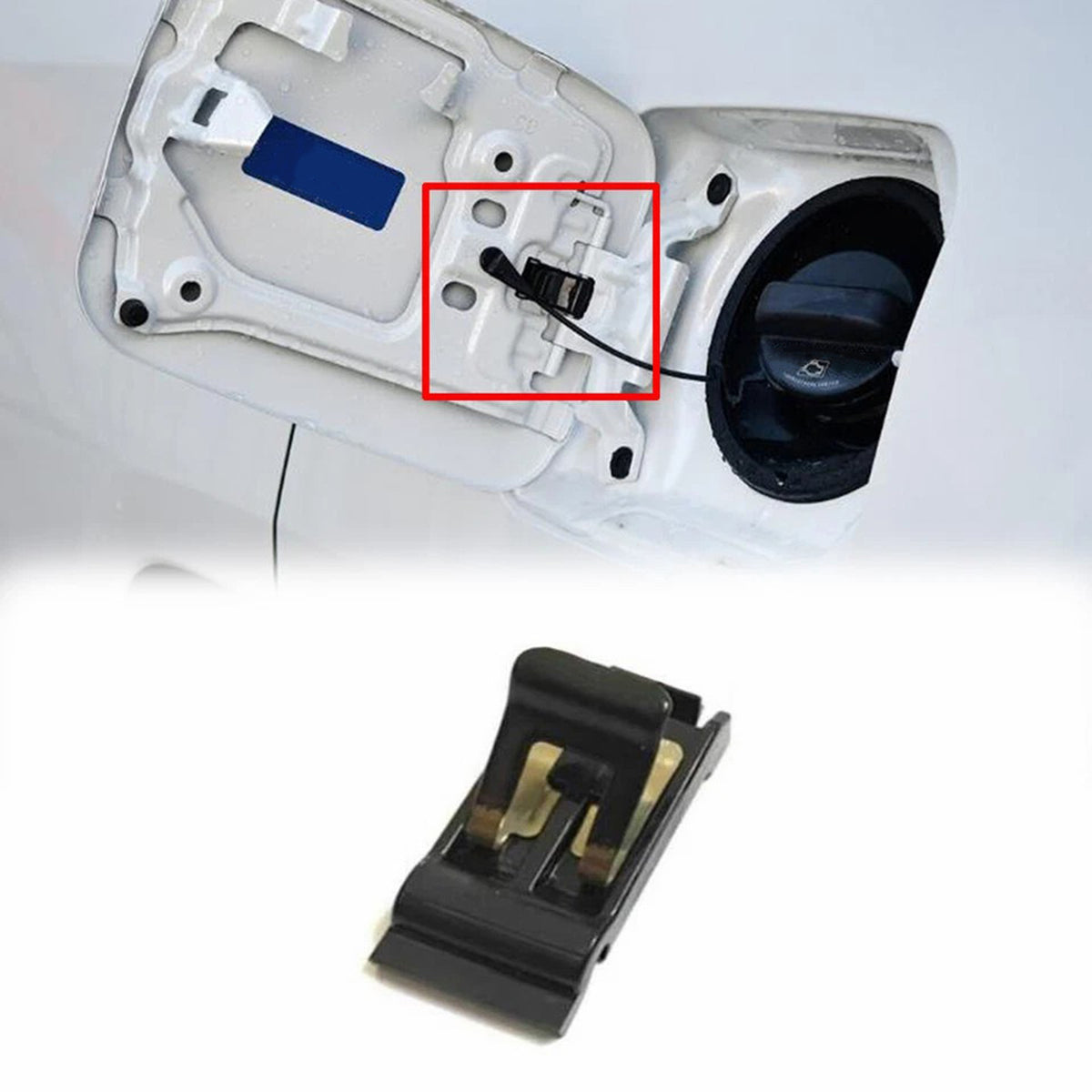 Fuel Door Unlocking Spring Clip Replacement 7736035040 For Toyota Camry 18-2022