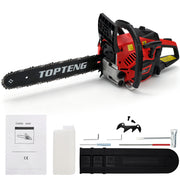 TopTeng 40cc Lightweight Gas Powered Chainsaw