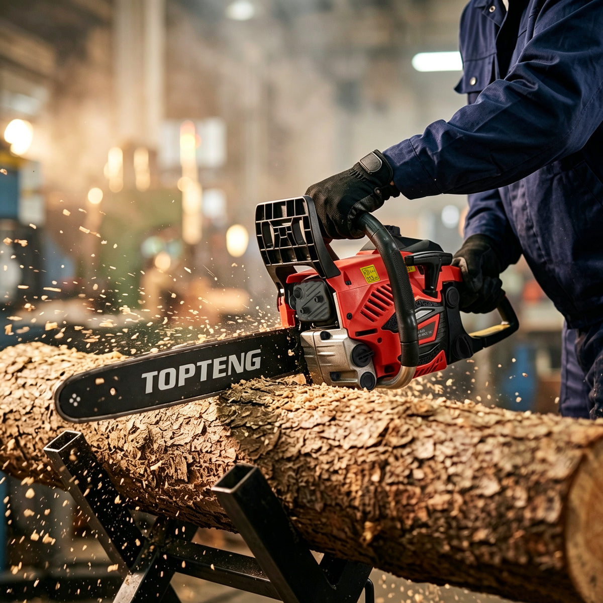 TopTeng 40cc Lightweight Gas Powered Chainsaw