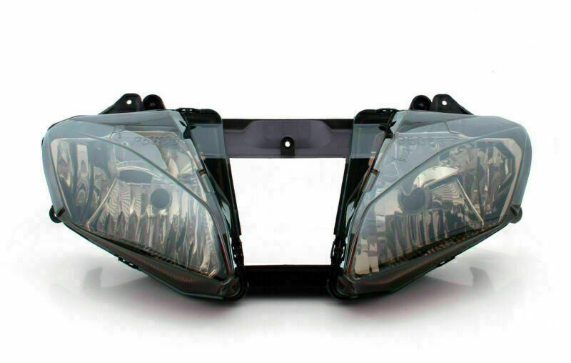 Motor Smoke Front Headlight Headlamp Assembly Fit Yamaha YZF 600 R6 2006-2007