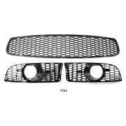 2009-2011 For BMW 3 Series E90 E92 E93 M3 Style Front Bumper Lower Grille Set