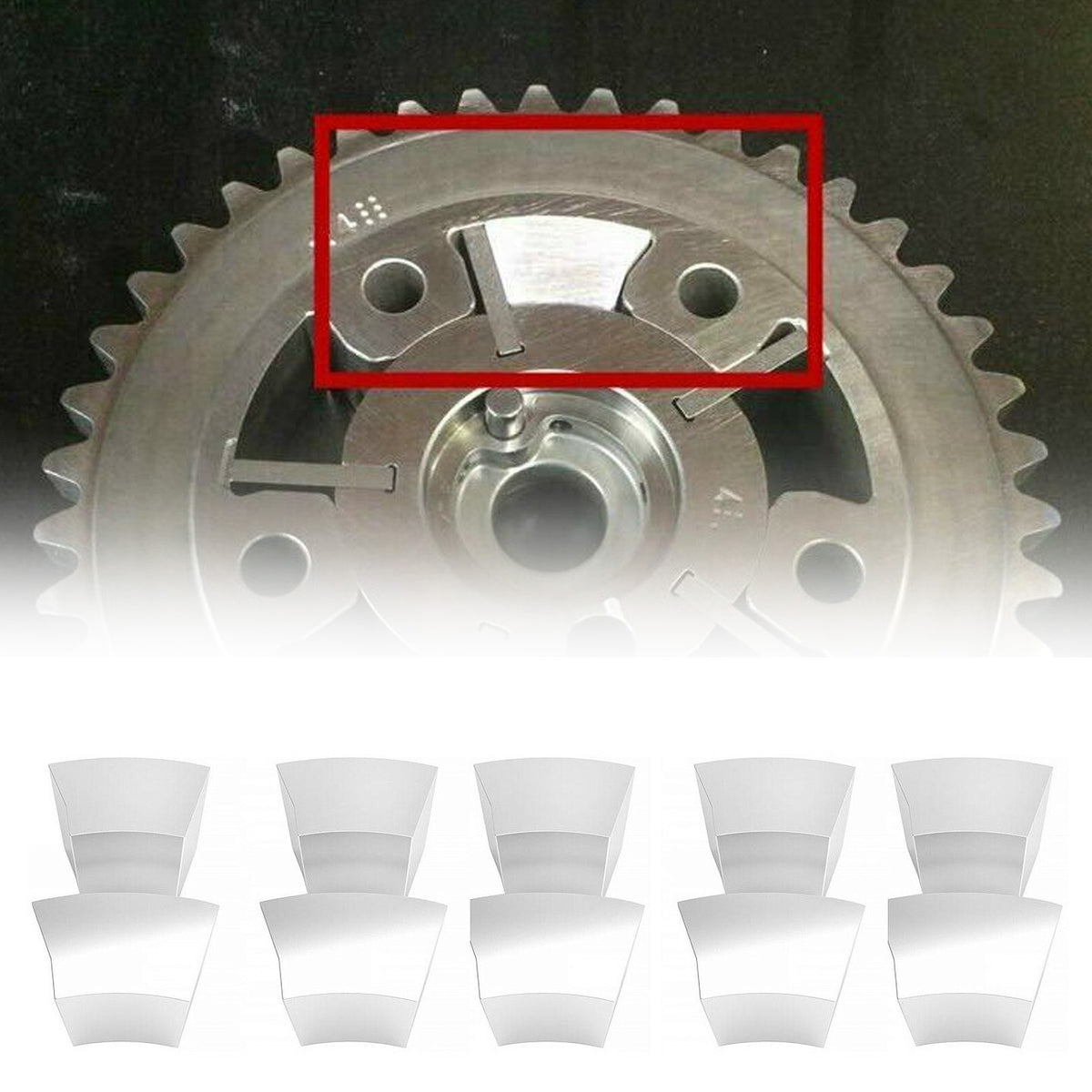 10PCS 3 Valve Cam Phaser Lock Out Kit Noise Repair Set Fit Ford 5.4L F150