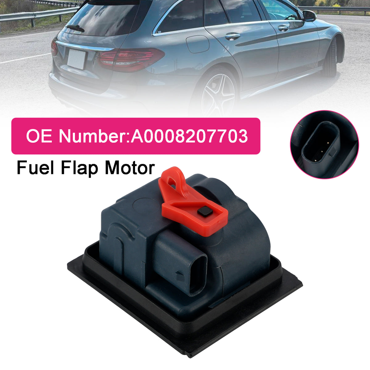 Fuel Fillers Flap Actuator Locking Motor A0008207703 For Mercedes-Benz A B Class