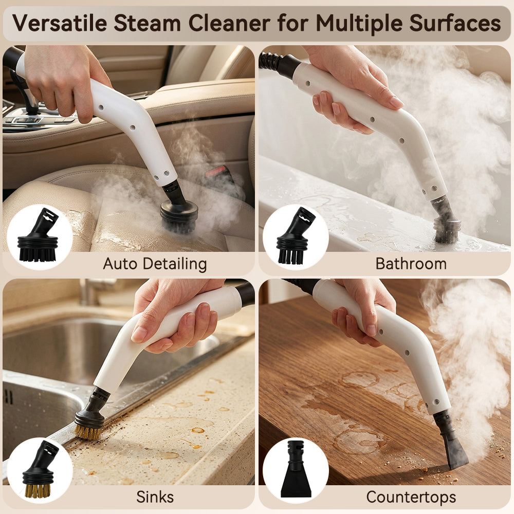 1400W Handheld Steam Cleaner High Pressure Household Car Steam Cleaning Machine