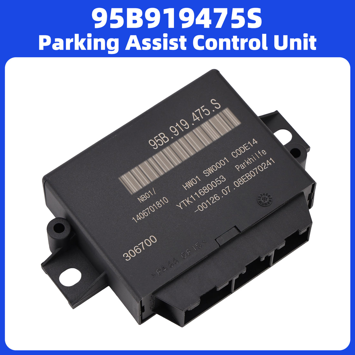 Parking Aid Park Assist Control Module 95B919475S for Porsche Macan 2021