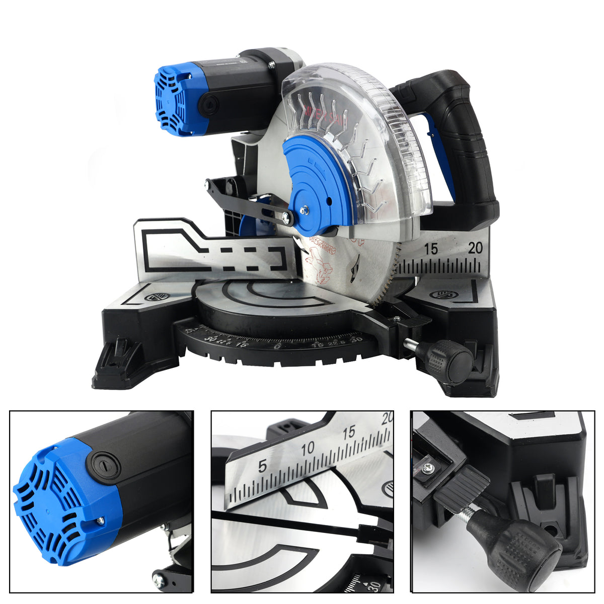 High precision10-Inch Single-Bevel Sliding Compound 0-45 Bevel Miter Saw