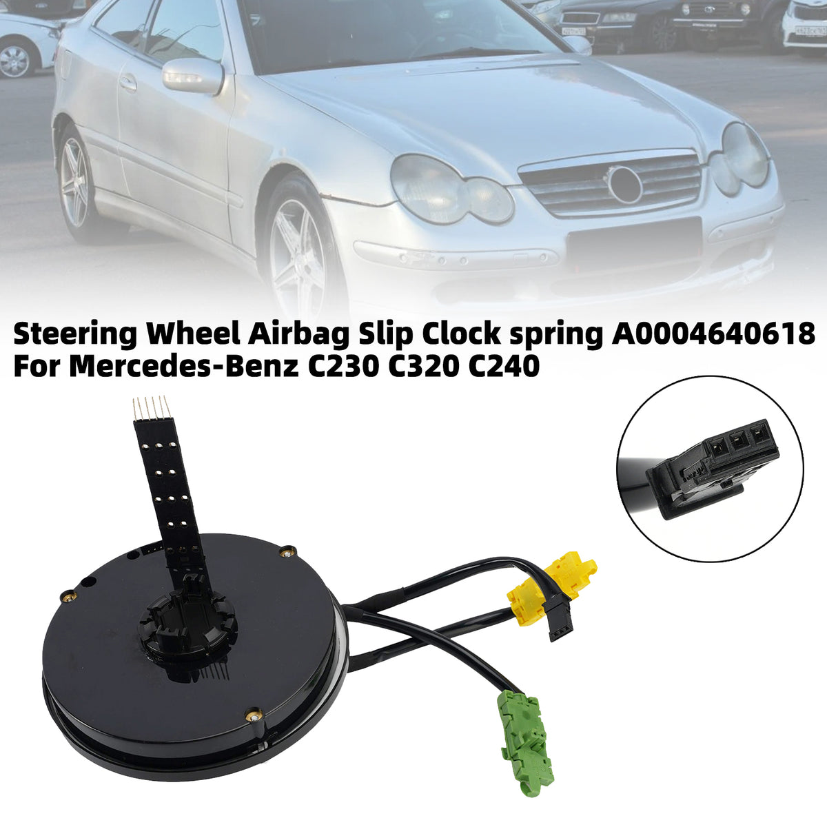 Steering Wheel Airbag Slip Clock spring A0004640618 For Mercedes-Benz C230
