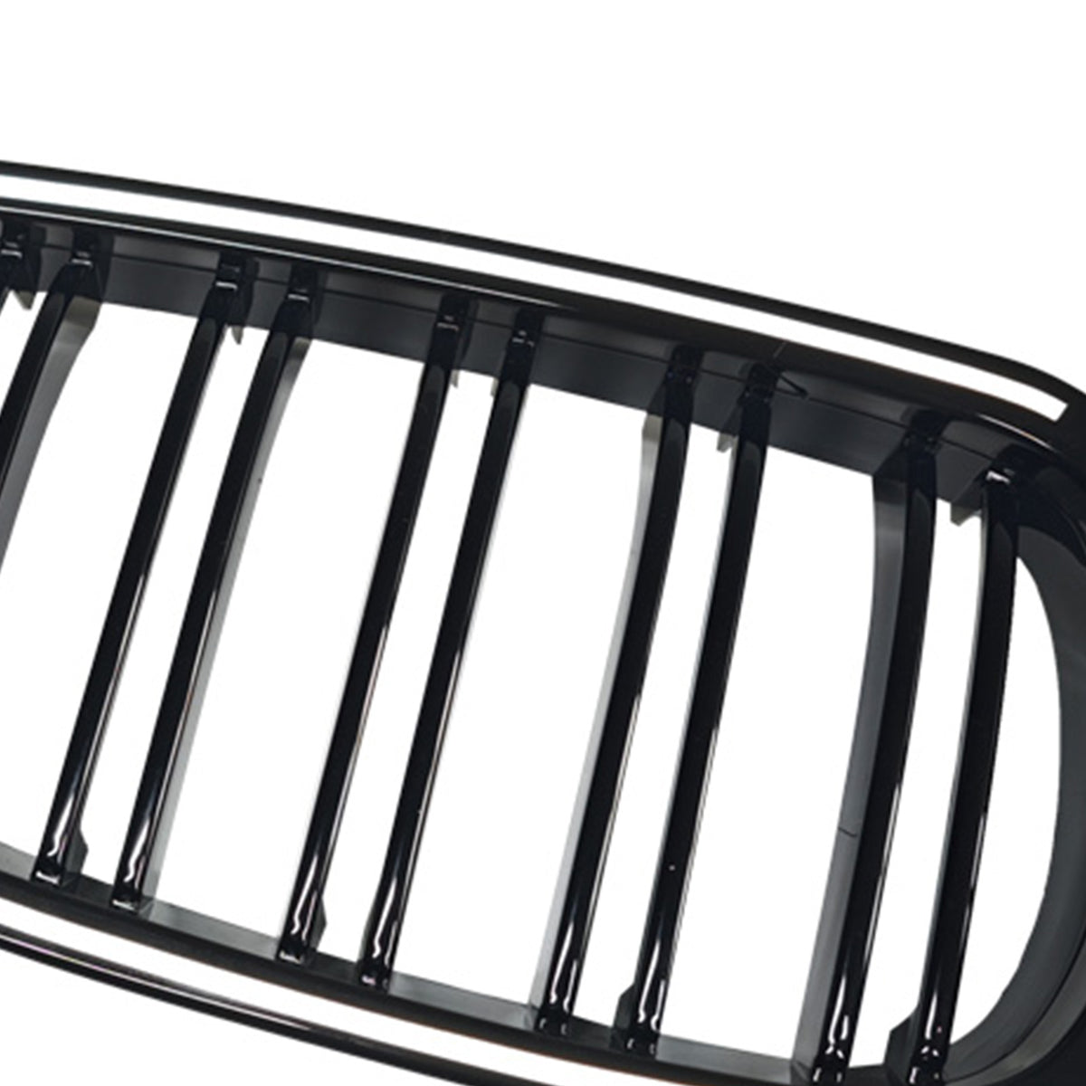 Black Front Kidney Grill Grille Fit BMW E92 E93 LCI 2Doors 2010-2013 W/LED