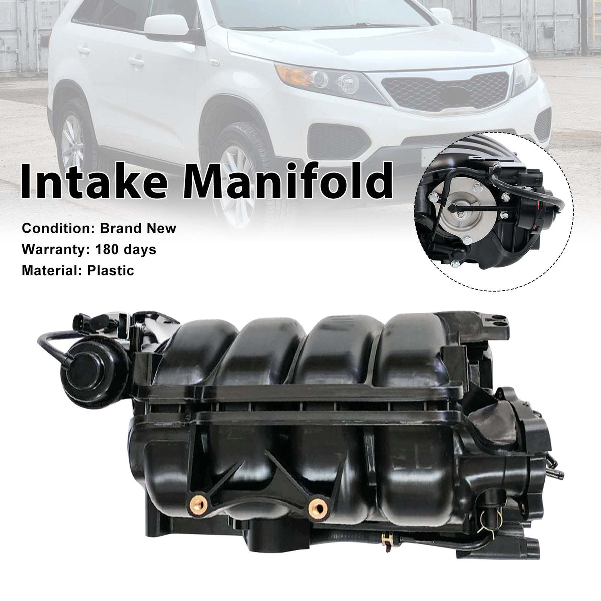 Intake Manifold 283102G080 Fit Hyundai Tucson 2009-13 Fit Sportage 2011-16