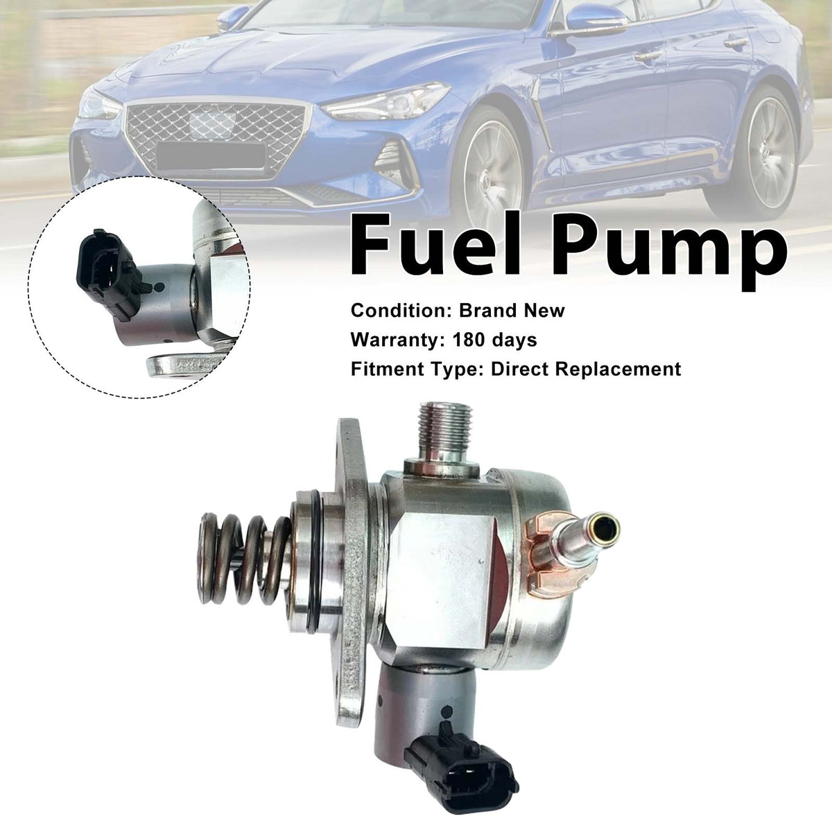 High Pressure Fuel Pump 35320-2CTB1 Fit Hyundai Genesis G70 Fit Stinger 2.0L