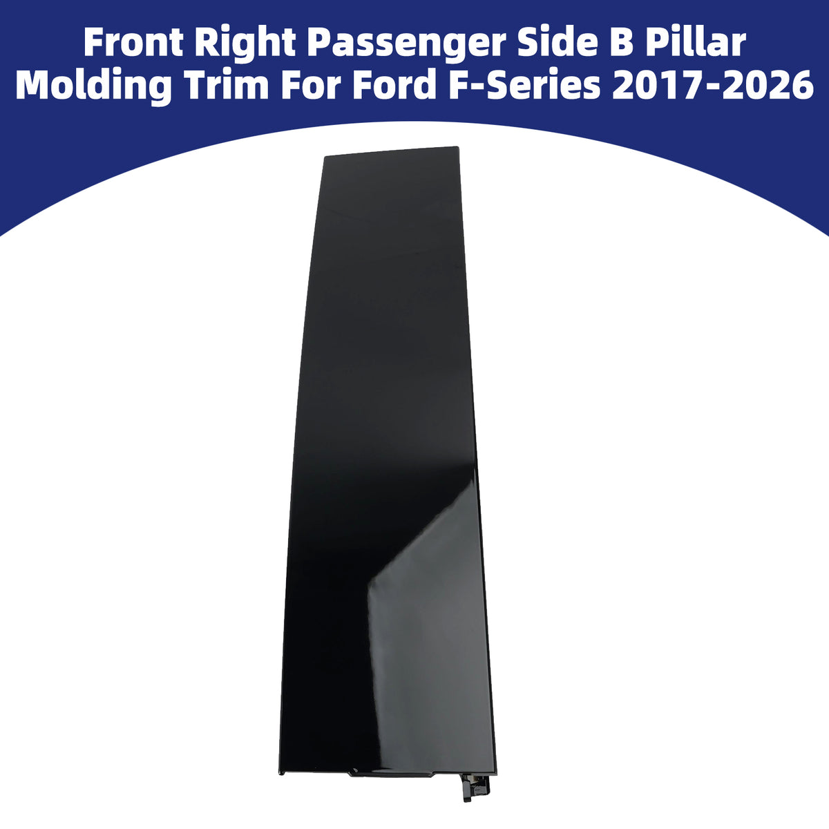 Front Right Passenger Side B Pillar Molding Trim For Ford F-Series 2017-2026